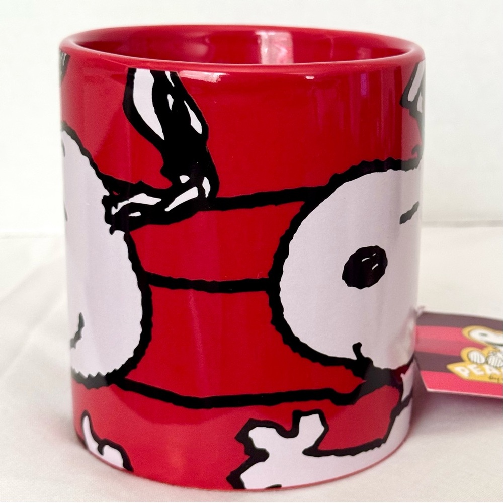 Westland Giftware Snoopy Face Red Mug Peanuts - Picture 2 of 12